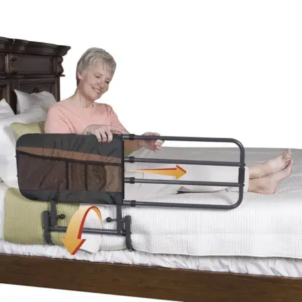 Barandilla para cama Pivot Rail en la cama