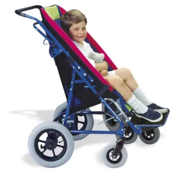 Silla de ruedas infantil Buggy Obi con usuario
